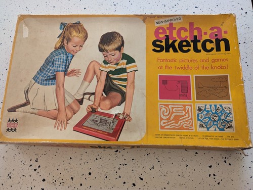Vintage etch sketch denys - vintage, a