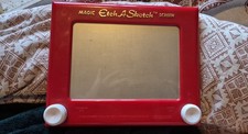 Vintage Etch A Sketch, working
