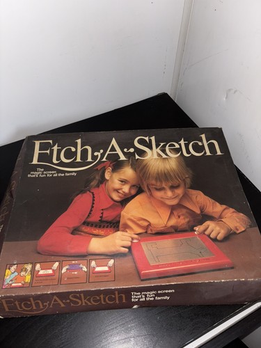 Vintage etch sketch 1970 - a,