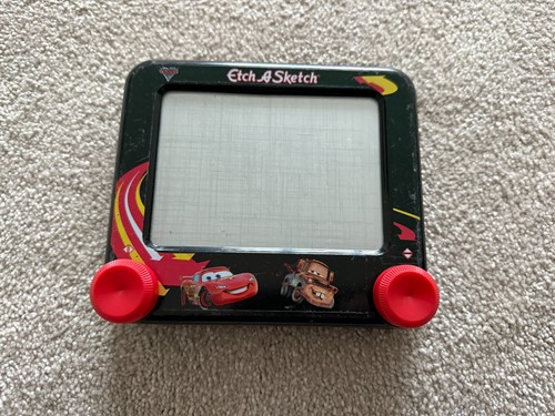 Disney cars etch - cars, sketch