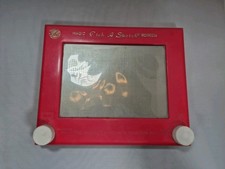 Vintage Etch A Sketch, working