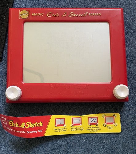 Mattel magic screen - magic, etch